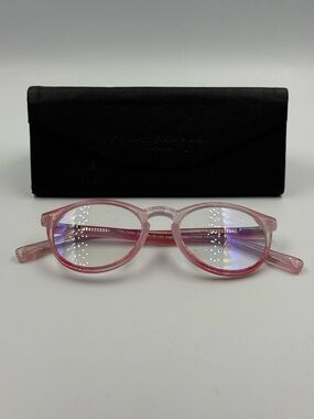 Privé Revaux The Jules Blush Pink Reading Glasses +2.00 Blue Light Blockers